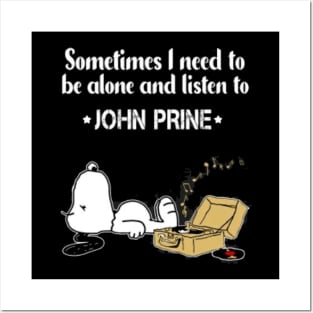 John Prine // Aesthetic Vinyl Record // T-Shirt Posters and Art